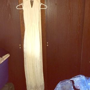 Lace halter dress, NWOT